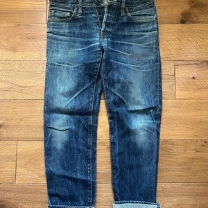 Tellason Ladbroke Grove Slim Tapered Cone White Oak Selvedge 32x34